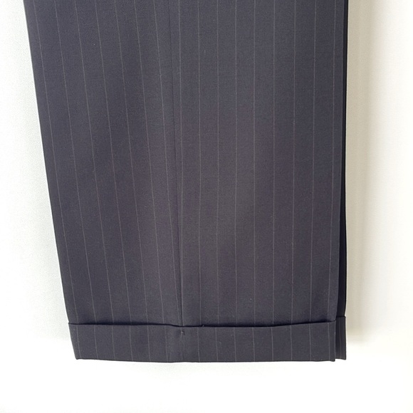 Geoffrey Beene, Black, Pin Striped Suit - Picture 6 of 8